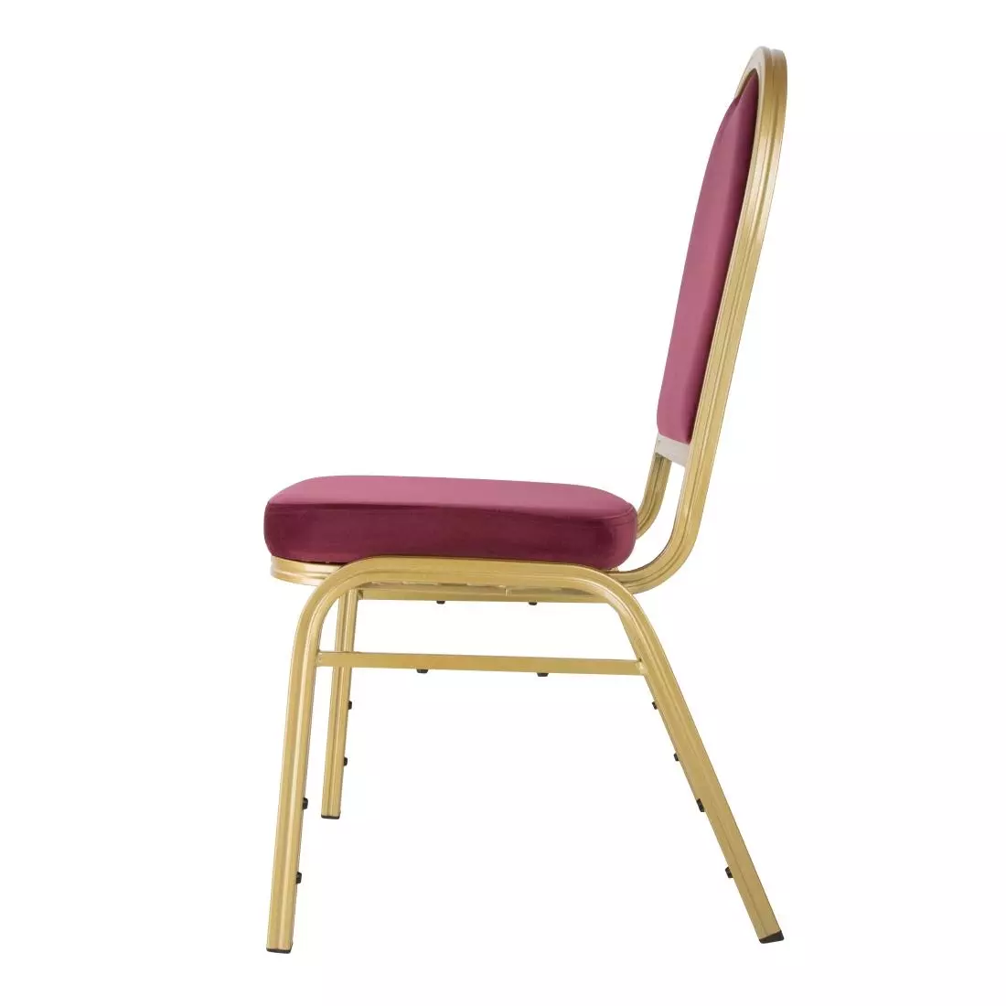 Een Bolero Regal stapelstoelen bordeauxrood (4 stuks) koop je bij ShopXPress