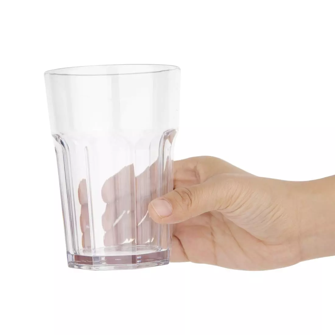 Een Olympia Kristallon Orleans polycarbonaat tumblers 390ml (12 stuks) koop je bij ShopXPress