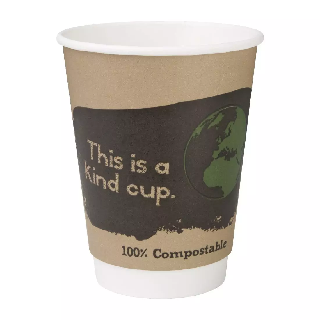 Een Pak van 500 Fiesta Compostable composteerbare dubbelwandige koffiebekers 35,5cl (500 stuks) koop je bij ShopXPress