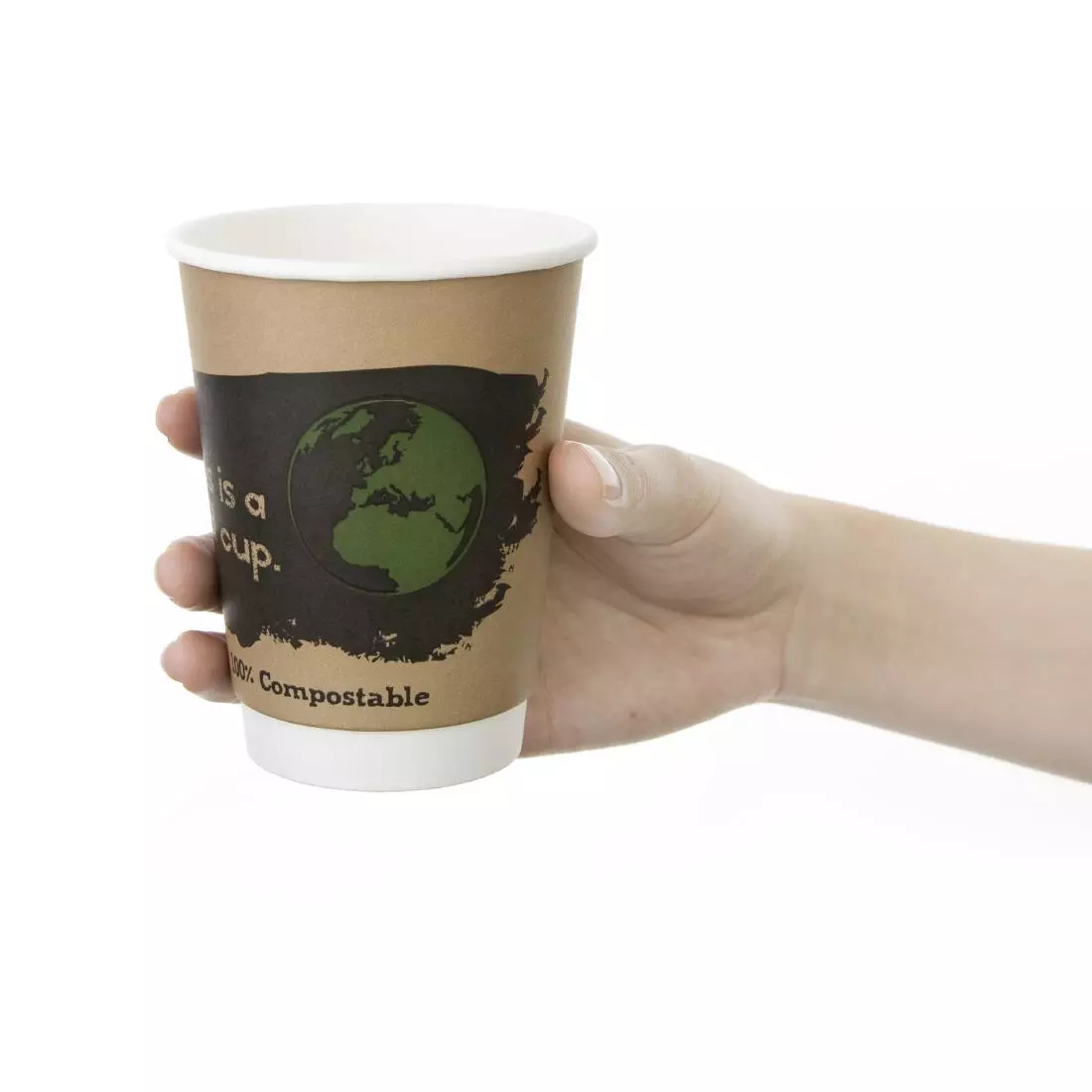 Een Pak van 500 Fiesta Compostable composteerbare dubbelwandige koffiebekers 35,5cl (500 stuks) koop je bij ShopXPress