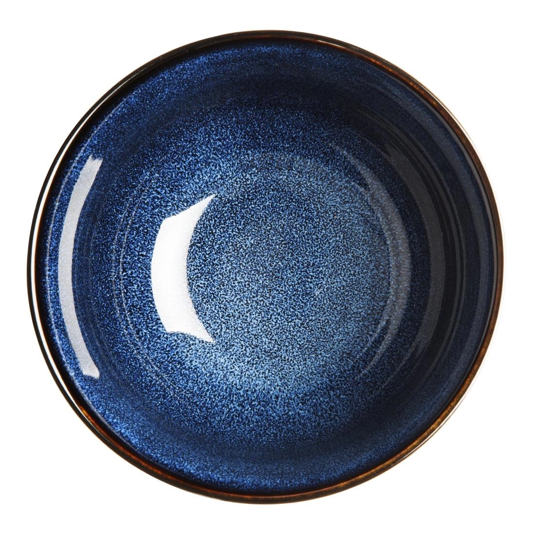 Een Olympia Luna Midnight Blue Footed Bowls 150 mm (pak van 6) koop je bij ShopXPress