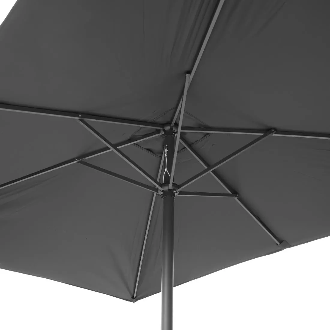 Een Bolero sevilla vierkante parasol 2x3m zwart koop je bij ShopXPress