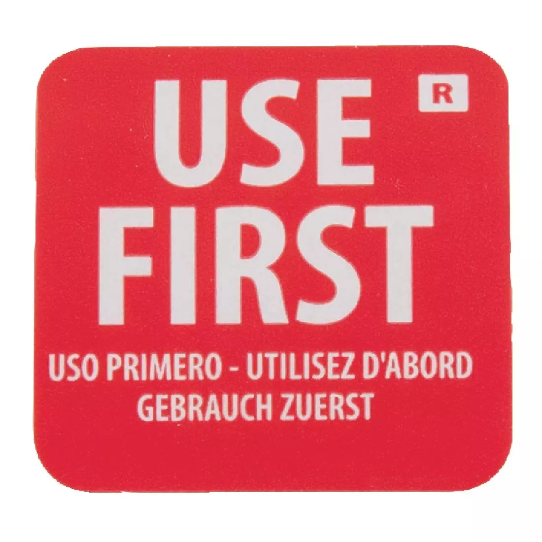 Een Hygiplas verwijderbare etiketten 'Use First' (1000 stuks) koop je bij ShopXPress