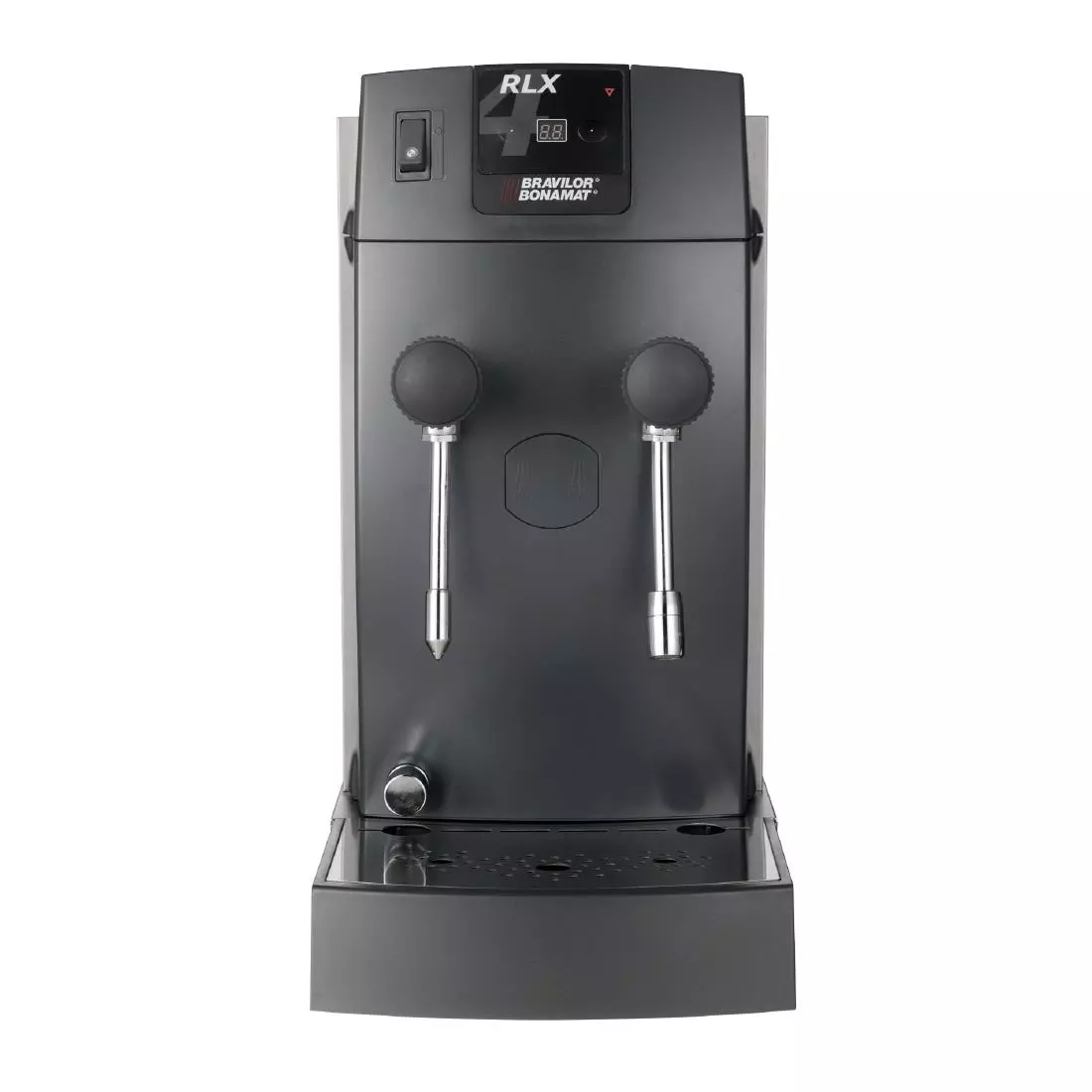 Een Bravilor RLX4 2-in-1 heetwaterdispenser met stoompijpje koop je bij ShopXPress