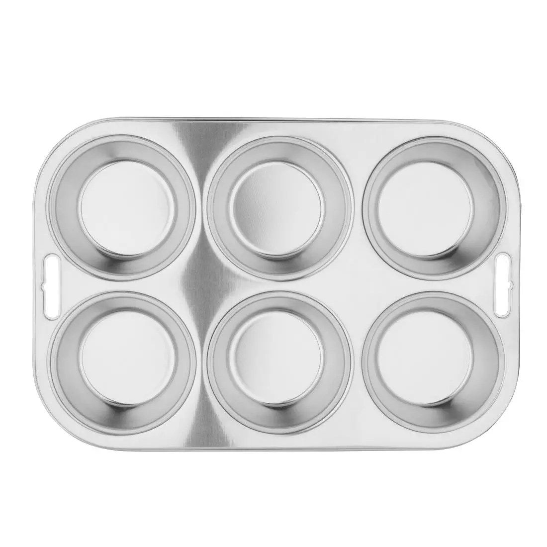 Een Vogue roestvrijstalen muffinbakvorm 6 cups koop je bij ShopXPress