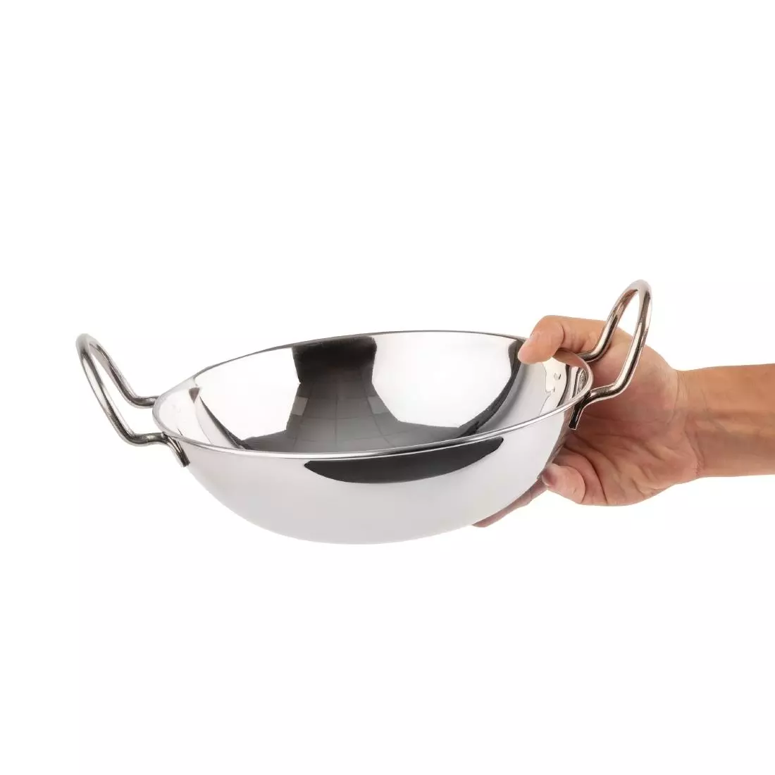 Een Olympia balti serveerschaal met handvatten 23cm koop je bij ShopXPress