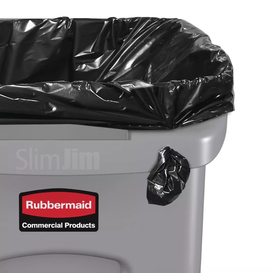 Een Rubbermaid Slim Jim container met luchtsleuven 60L koop je bij ShopXPress