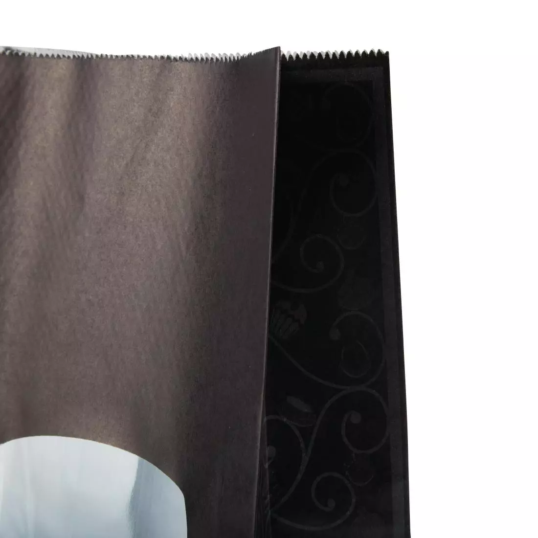 Een Colpac papieren sandwichboxen met venster recyclebaar zwart (250 stuks) koop je bij ShopXPress