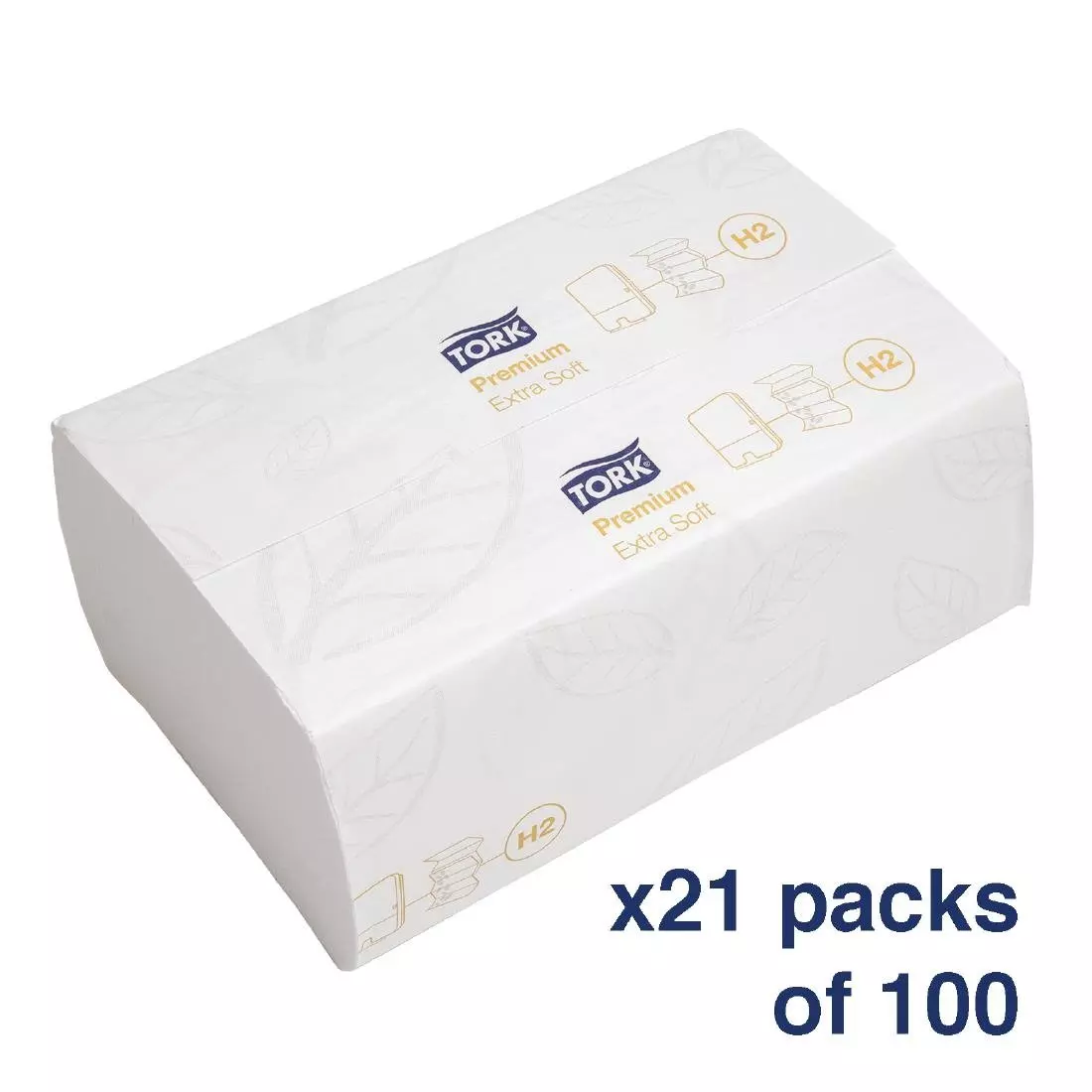 Een Tork Xpress multifold handdoeken 2-laags (2100 stuks) koop je bij ShopXPress