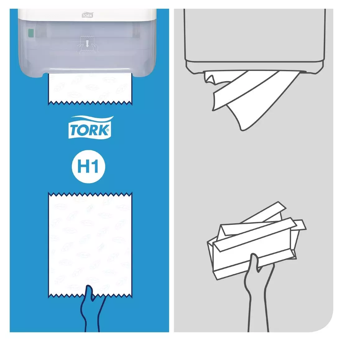Een Tork Matic handdoekrol dispenser wit koop je bij ShopXPress