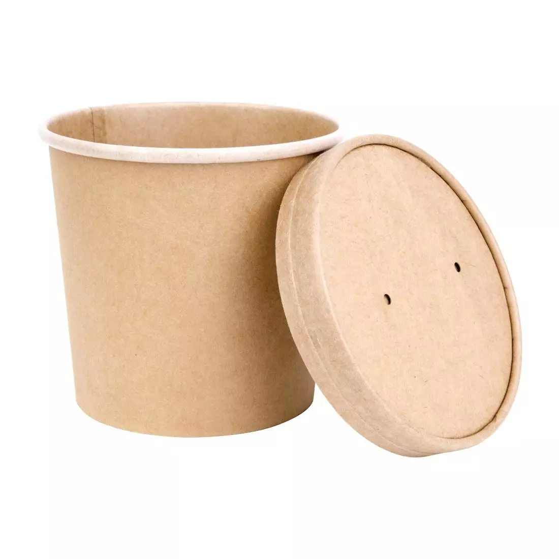 Een Fiesta Recyclable soepbeker deksels 118mm (500 stuks) koop je bij ShopXPress