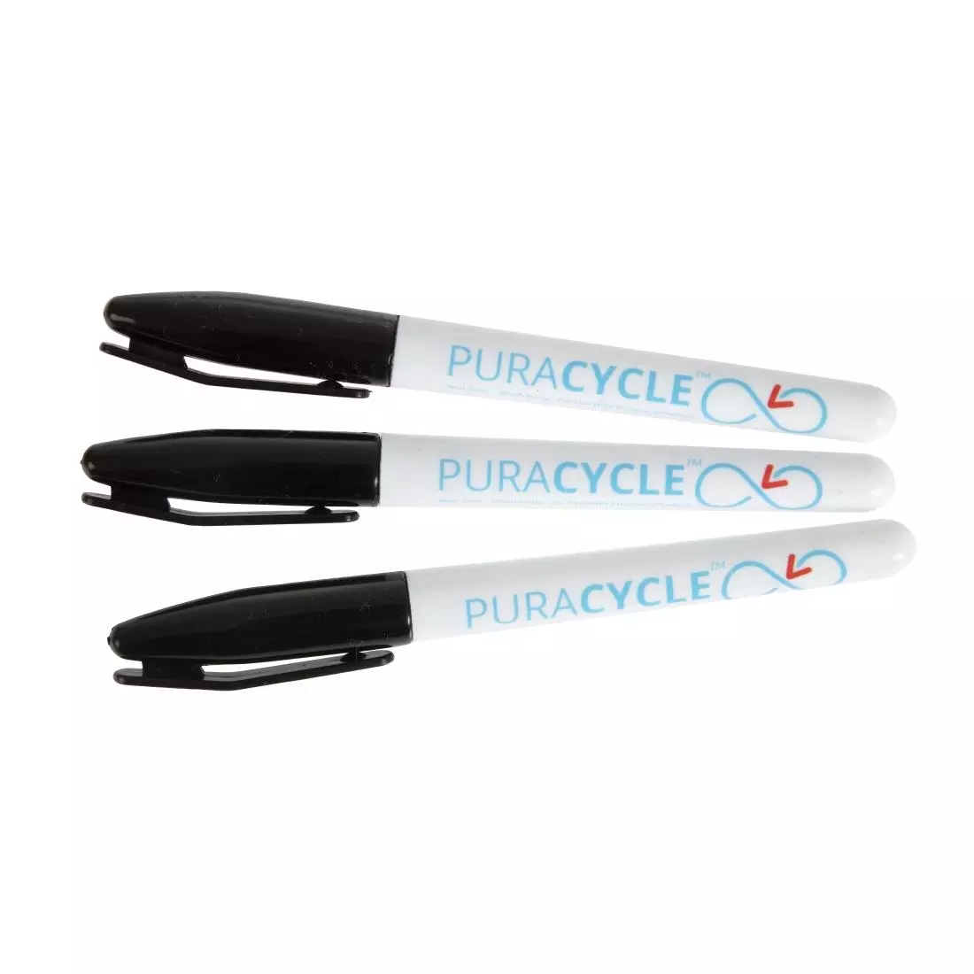 Een Puracycle gifvrije permanentmarkers zwart (3 stuks) koop je bij ShopXPress
