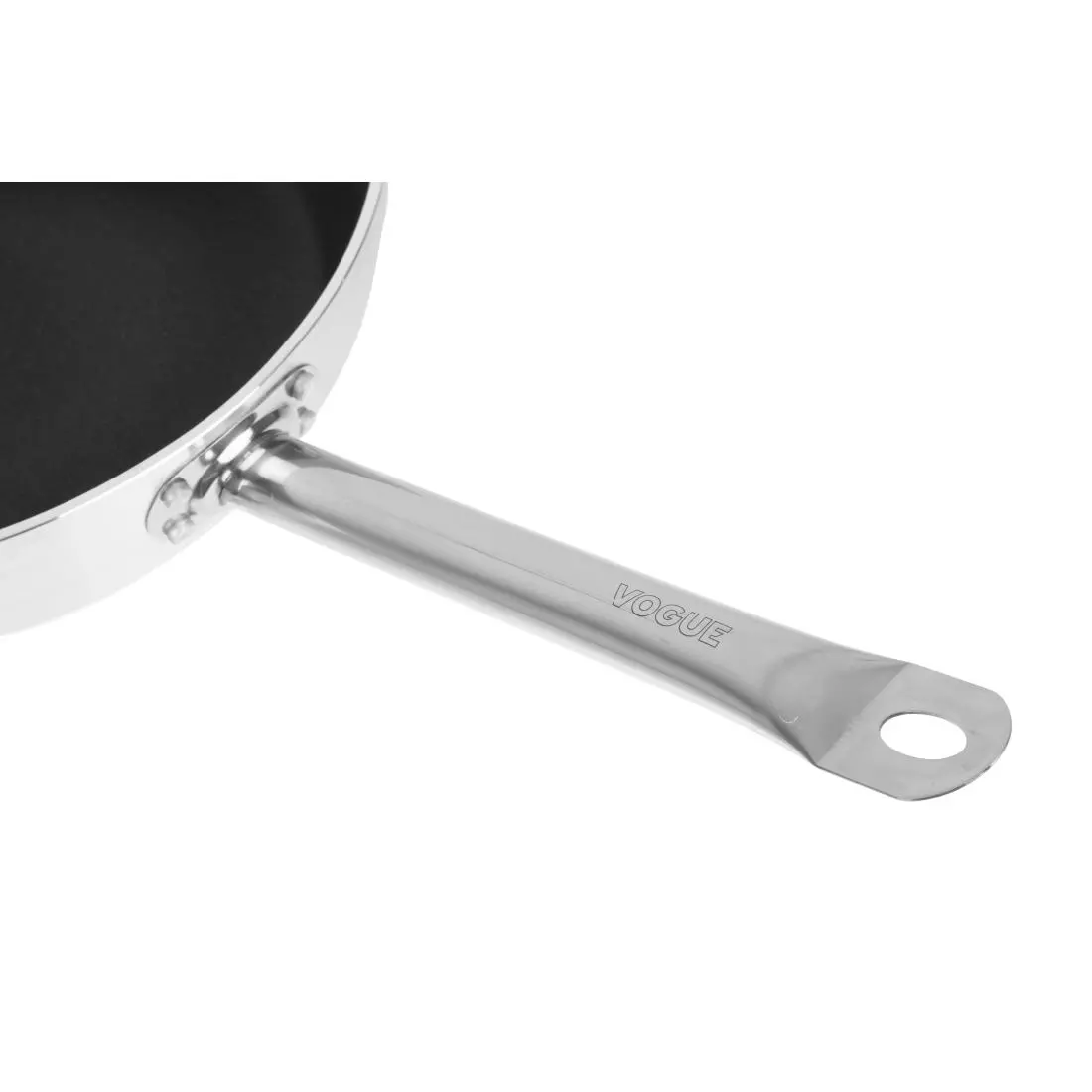 Een Vogue Platinum Plus teflon anti-aanbak inductie sauteuse 32cm koop je bij ShopXPress