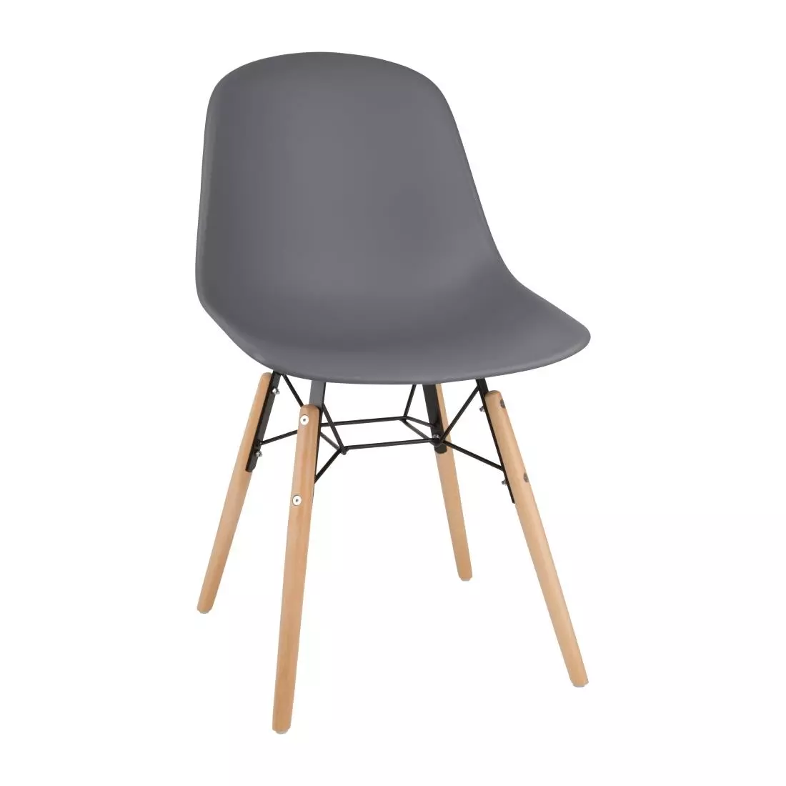 Een Bolero Arlo stoelen donkergrijs (2 stuks) koop je bij ShopXPress