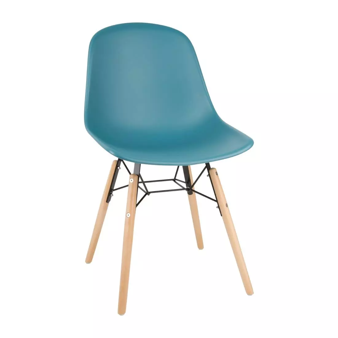 Een Bolero Arlo stoelen groenblauw (2 stuks) koop je bij ShopXPress