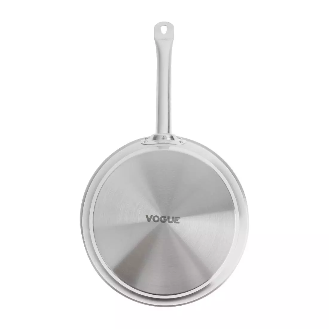 Een Vogue Platinum Plus Teflon anti-aanbak RVS koekenpan 24cm koop je bij ShopXPress