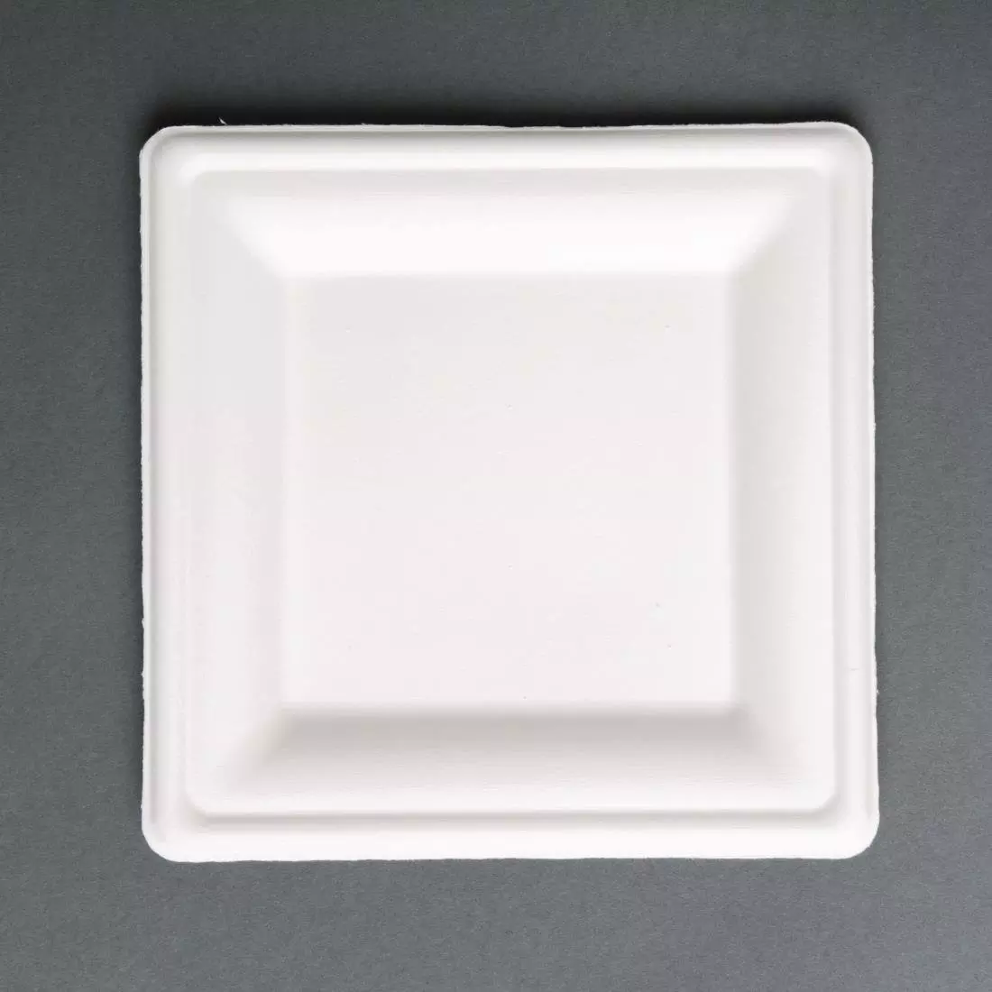 Een Fiesta Compostable composteerbare bagasse borden vierkant 261mm (50 stuks) koop je bij ShopXPress