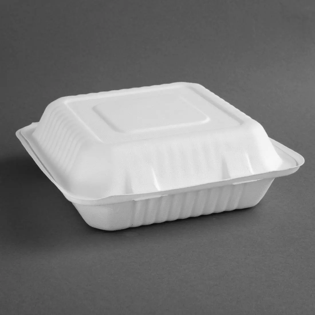 Een Fiesta Compostable composteerbare bagasse voedseldozen 236mm (200 stuks) koop je bij ShopXPress