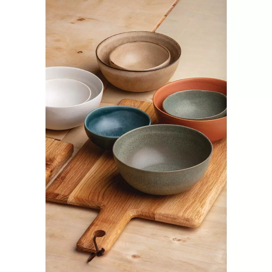 Een Olympia Build A Bowl diepe kom groen 11x5cm (12 stuks) koop je bij ShopXPress