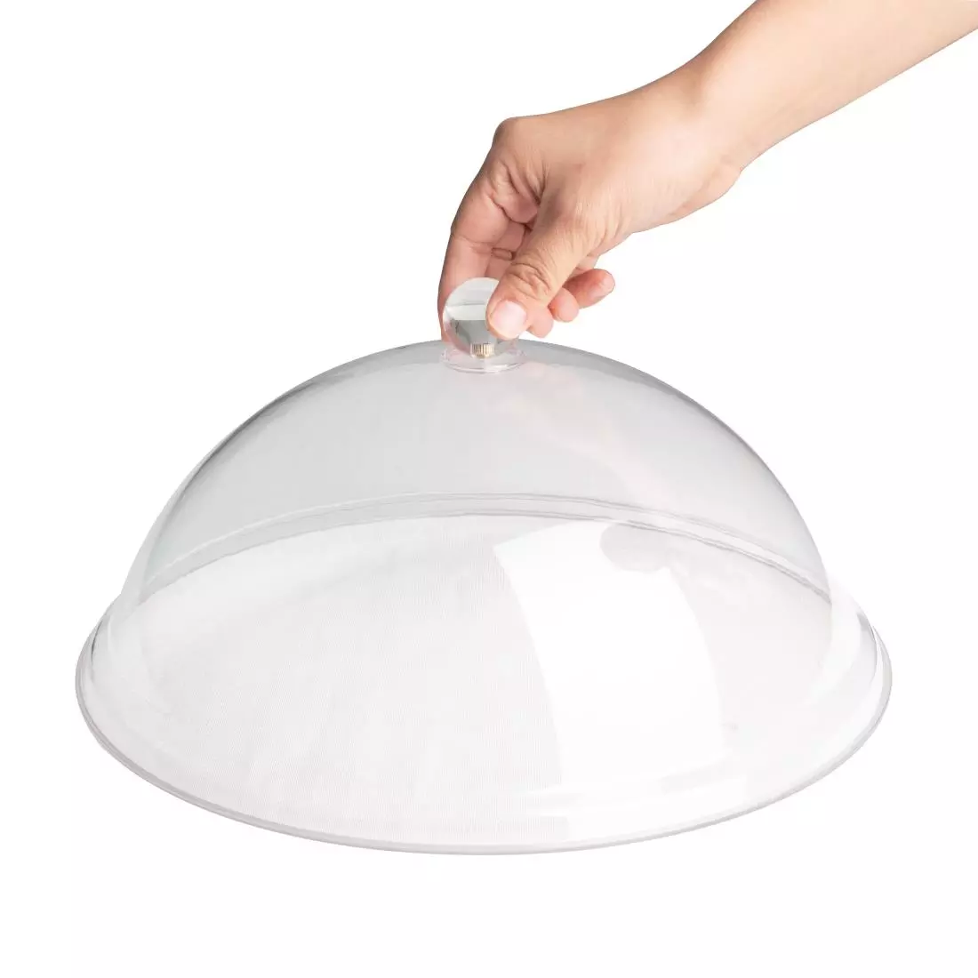 Een Olympia Kristallon polycarbonaat cloche transparant 315(Ø) x 125(H)mm koop je bij ShopXPress