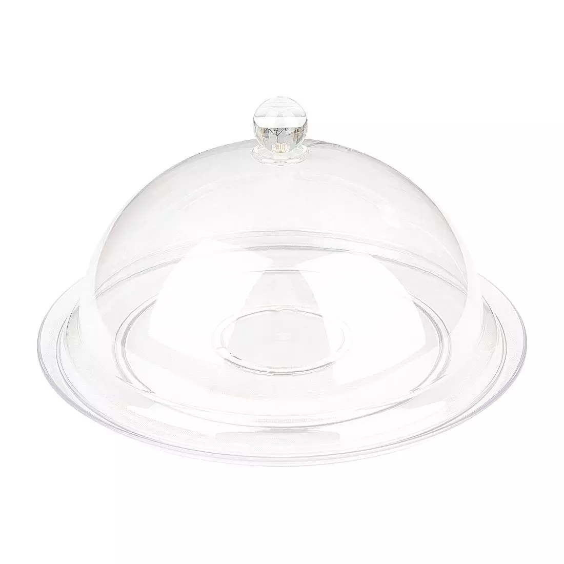 Een Olympia Kristallon polycarbonaat cloche transparant 315(Ø) x 125(H)mm koop je bij ShopXPress