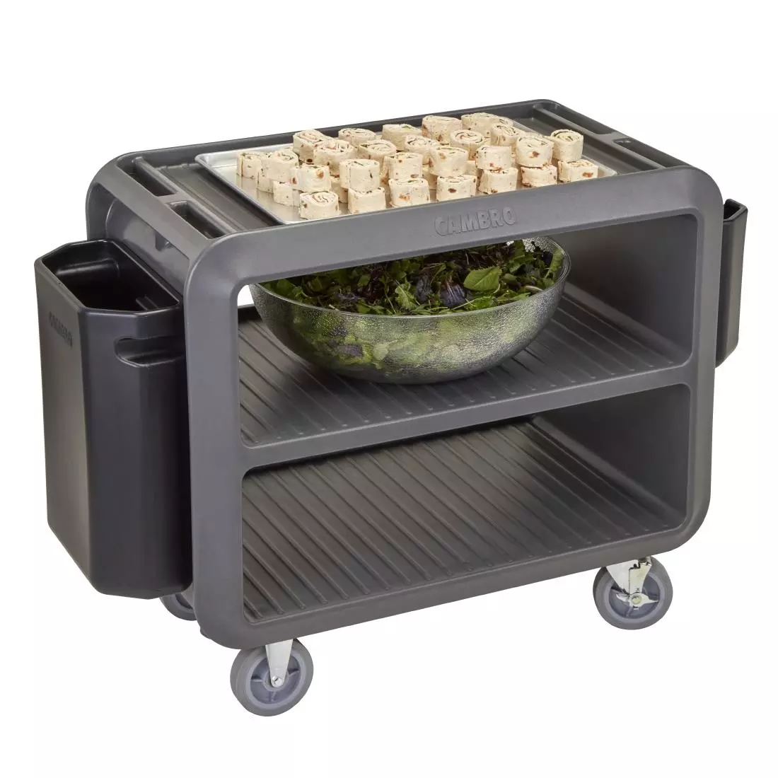 Een Cambro Service Cart Pro multifunctionele trolley koop je bij ShopXPress