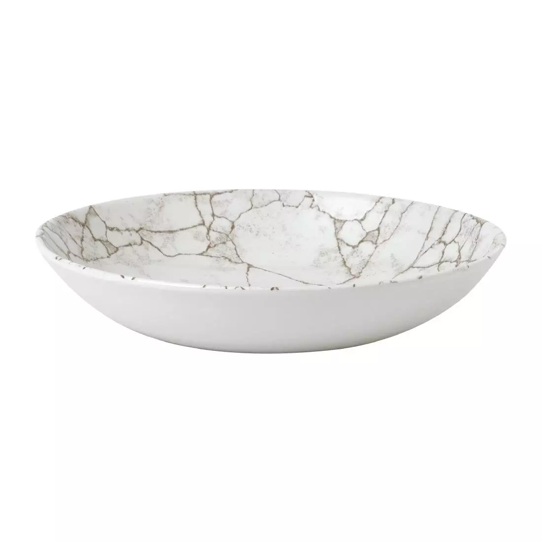 Een Churchill Studio Prints Kintsugi Agaat Grey schalen 248mm (Pak van 12) koop je bij ShopXPress