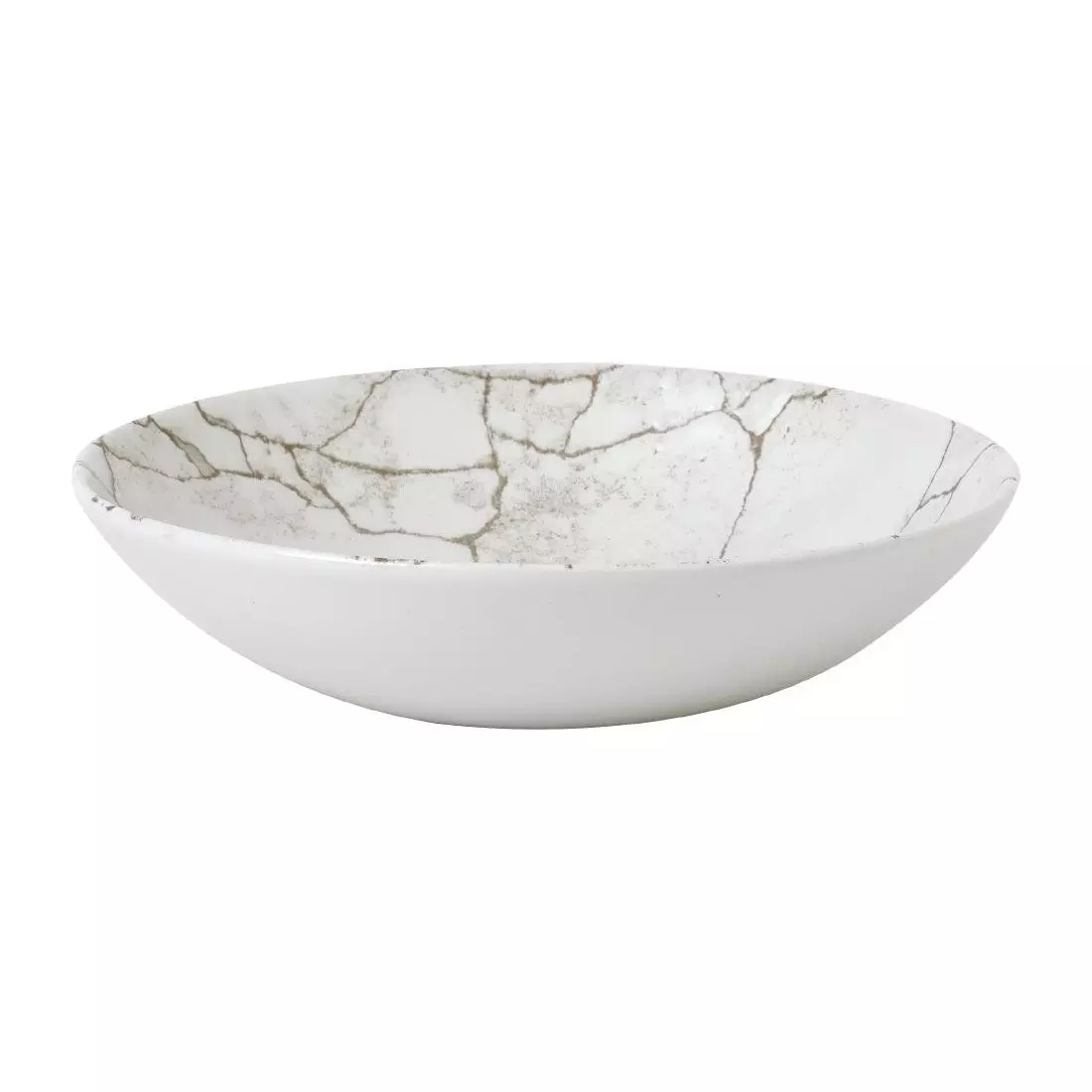 Een Churchill Studio Prints Kintsugi Agaat Grey schalen 182mm (Pak van 12) koop je bij ShopXPress