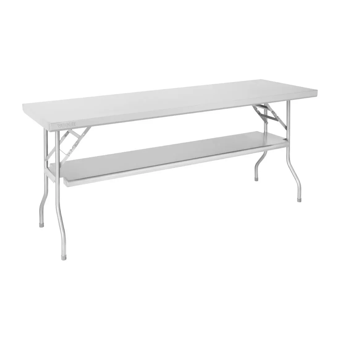 Een Vogue RVS inklapbare werktafel 1830x610x780 koop je bij ShopXPress