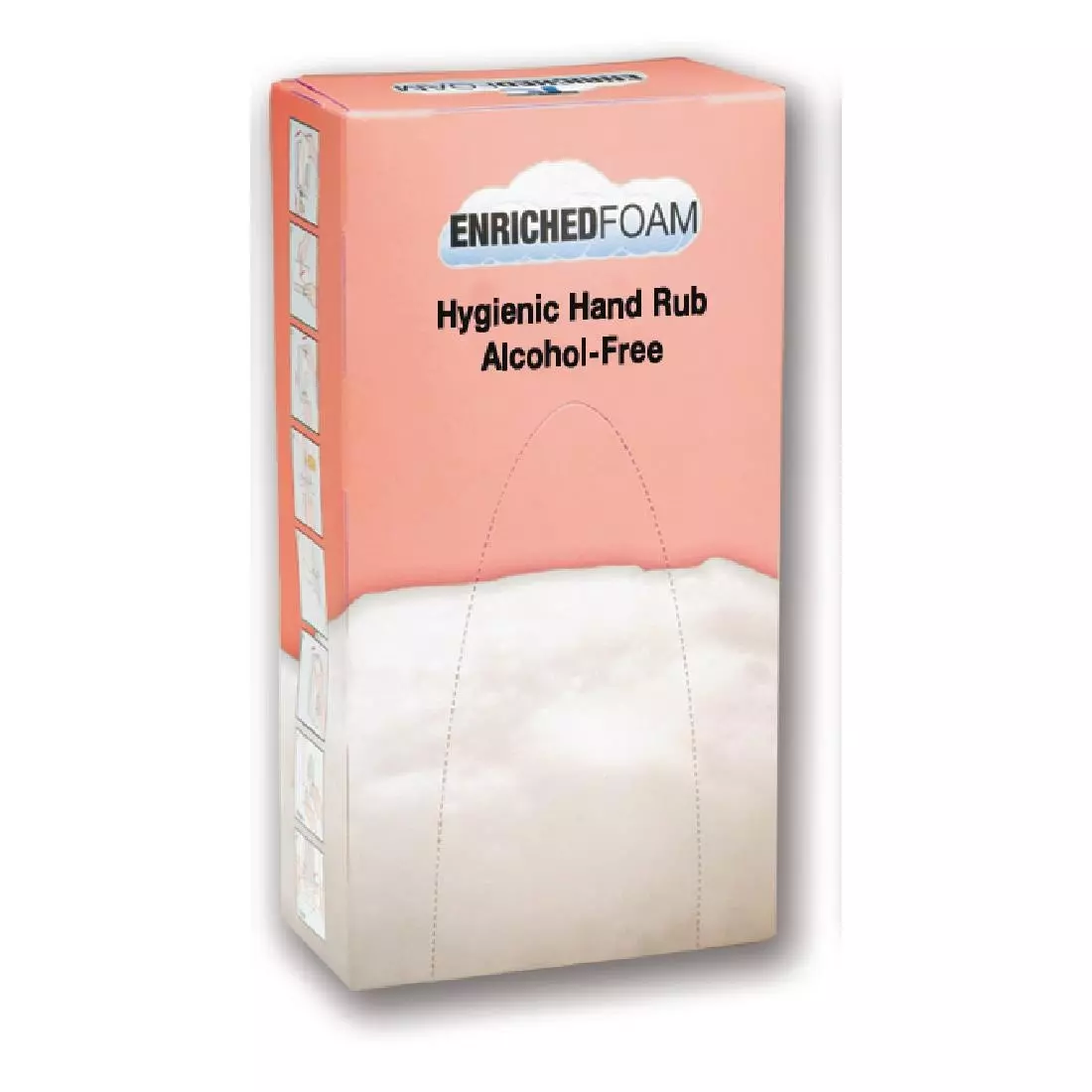 Een Rubbermaid Manual ongeparfumeerde handreiniger schuim alcoholvrij - 800ml (6 stuks) koop je bij ShopXPress