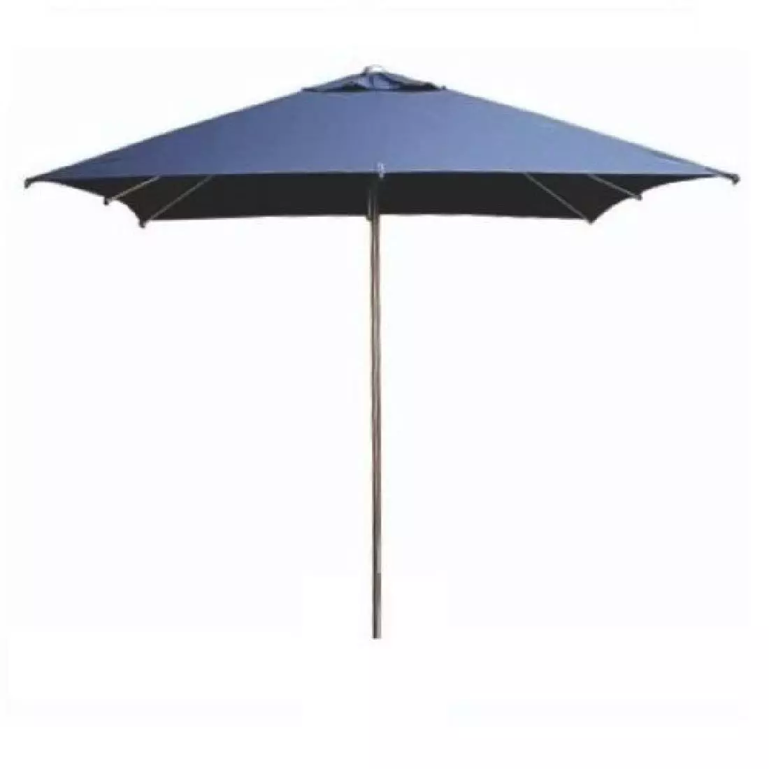 Een Eden Milan vierkante parasol 2,5 x 2,5m blauw koop je bij ShopXPress