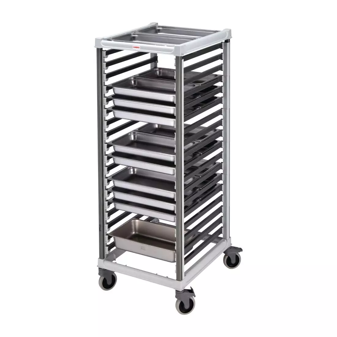 Een Cambro GN 2/1 trolley 18 etages voor 36x 1/1 GN bakken koop je bij ShopXPress