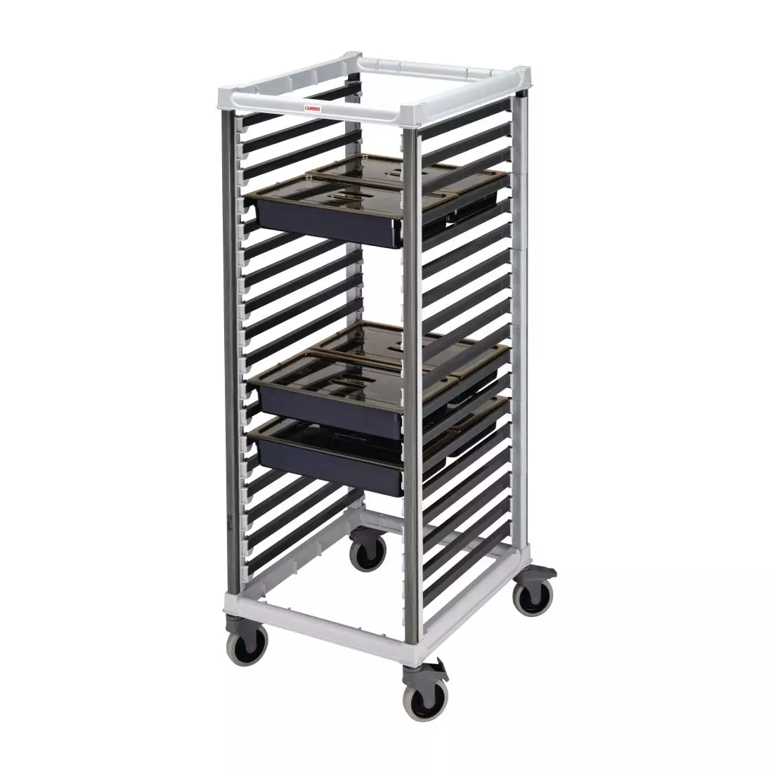 Een Cambro GN 2/1 trolley 18 etages voor 36x 1/1 GN bakken koop je bij ShopXPress