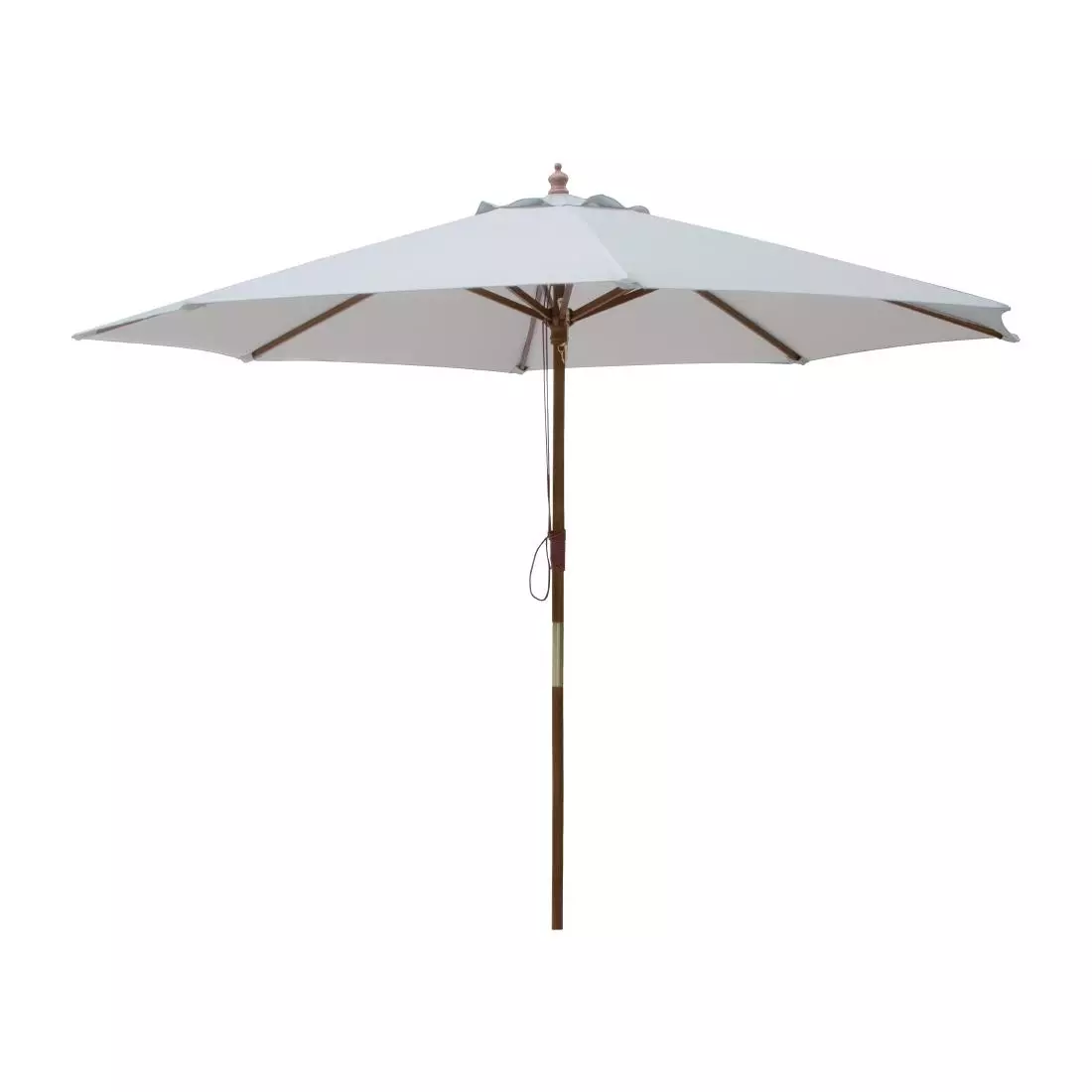 Een Bolero ronde parasol grijs 300cm koop je bij ShopXPress