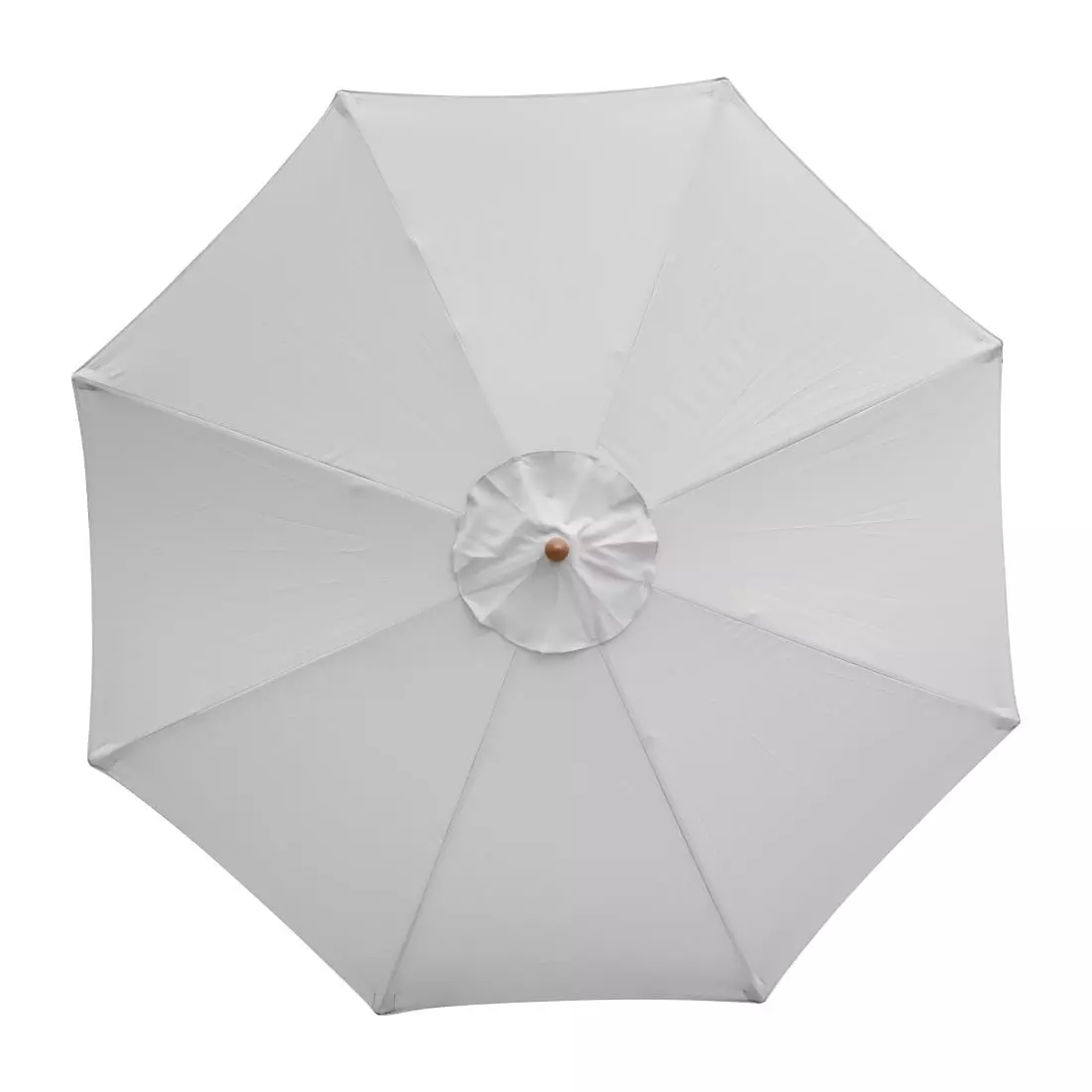 Een Bolero ronde parasol grijs 300cm koop je bij ShopXPress