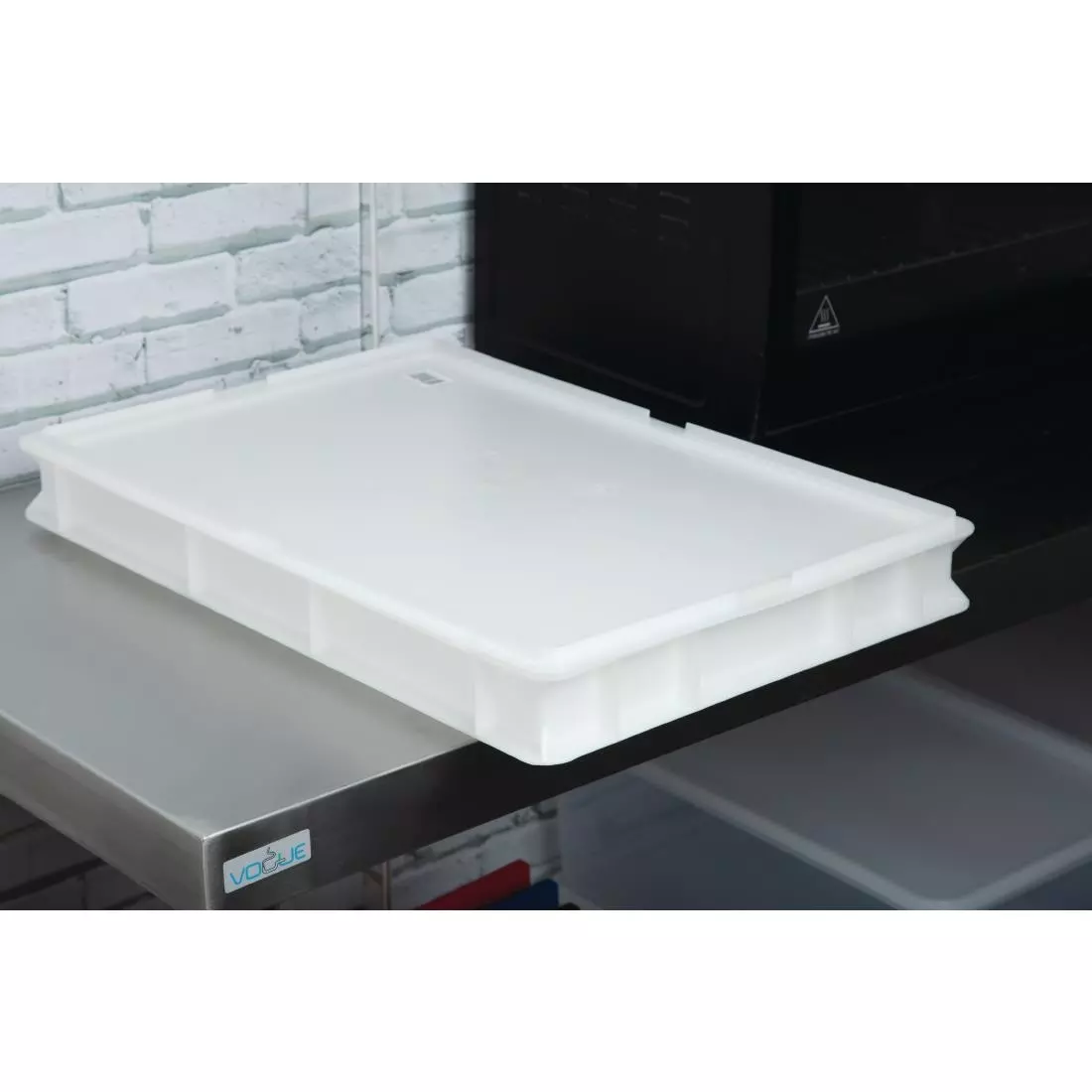 Een Cambro polyethyleen pizza deegkrat 60x40x7cm koop je bij ShopXPress