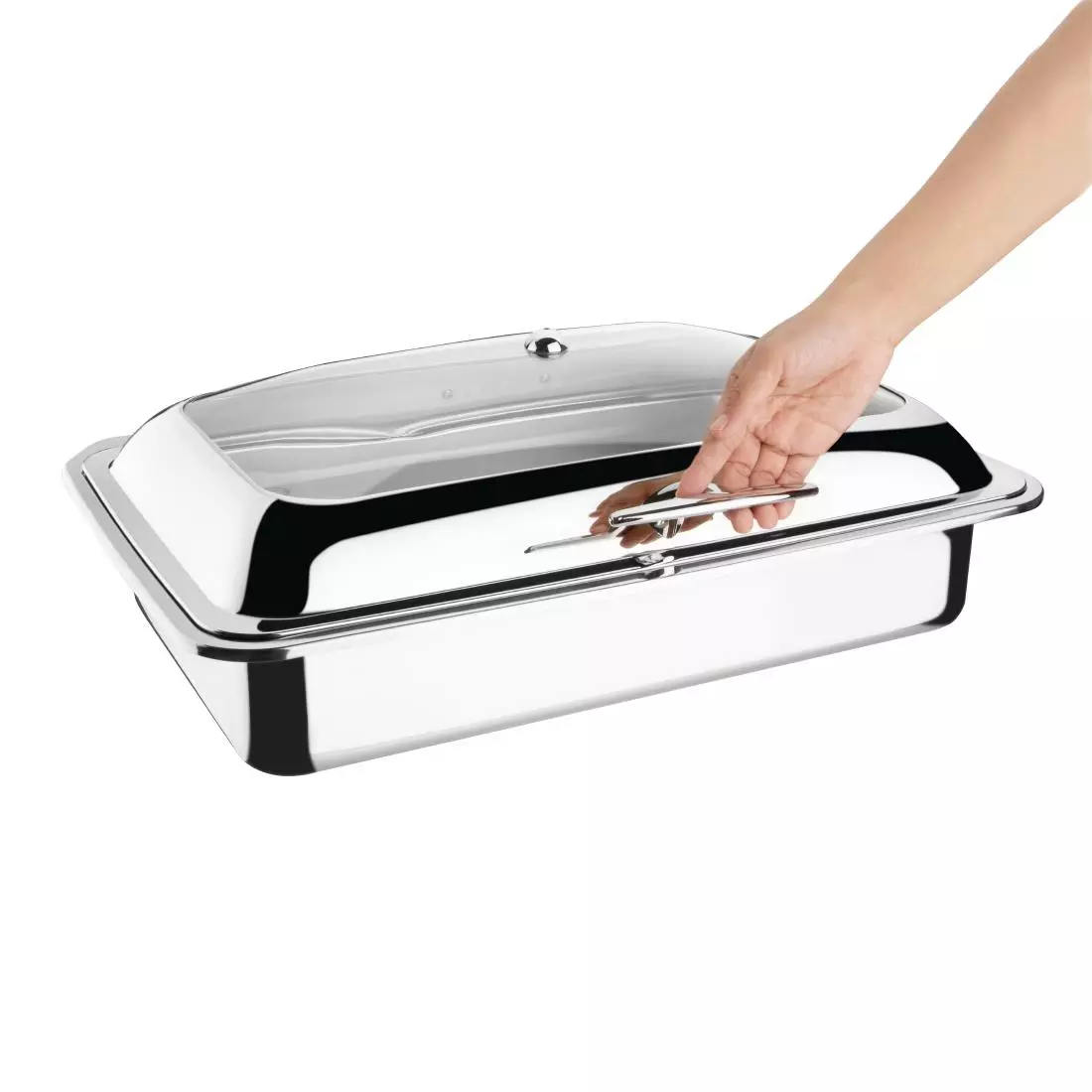 Een Olympia GN 1/1 inductie chafing dish koop je bij ShopXPress