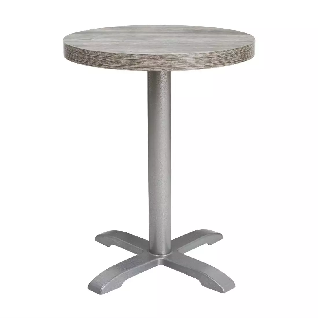 Een Bolero rond melamine tafelblad essenhout effect voorgeboord 60cm koop je bij ShopXPress