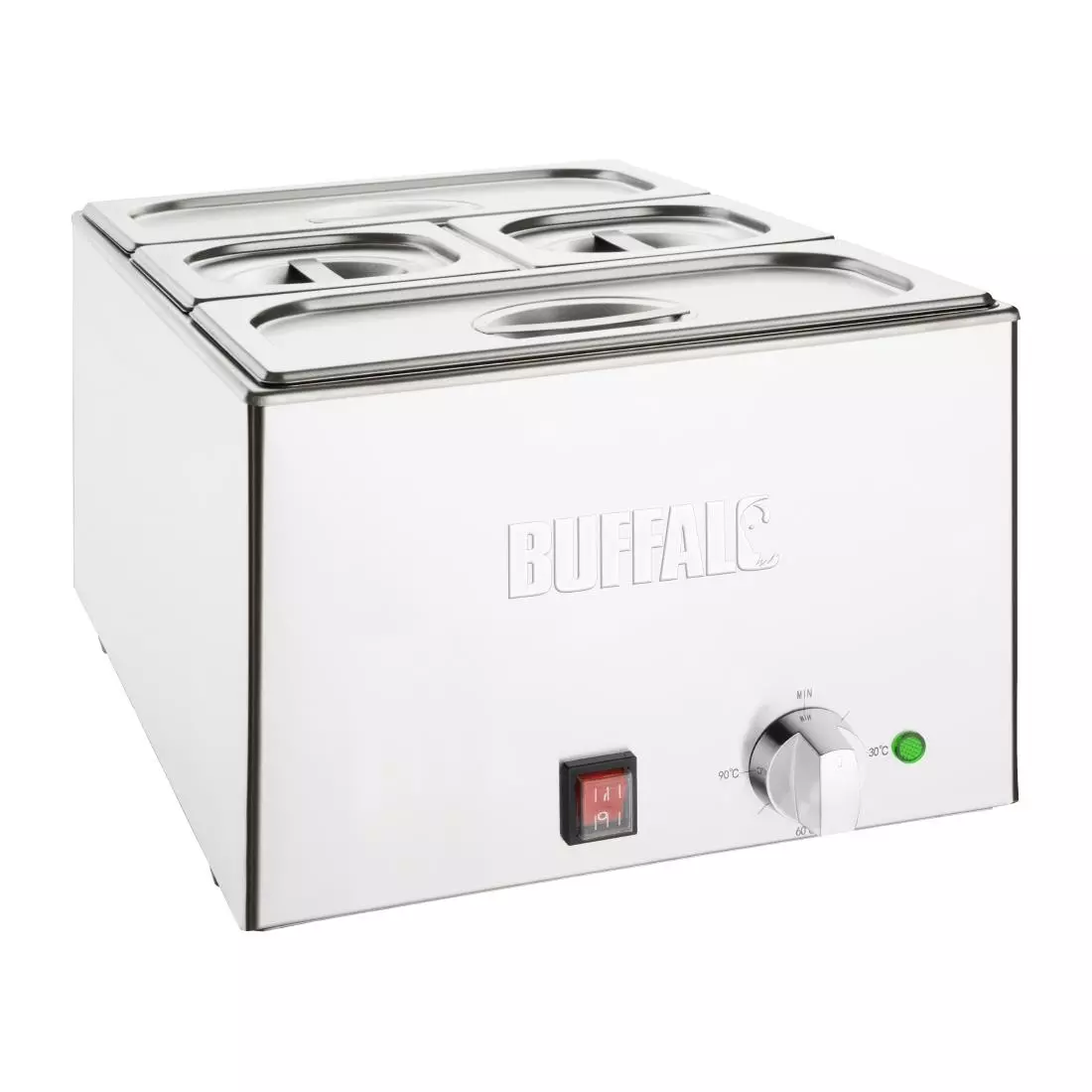 Een Buffalo bain marie met pannen koop je bij ShopXPress