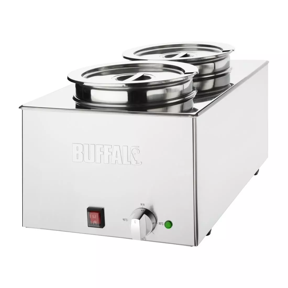 Een Buffalo bain-marie met 2x 5,2L bakken koop je bij ShopXPress