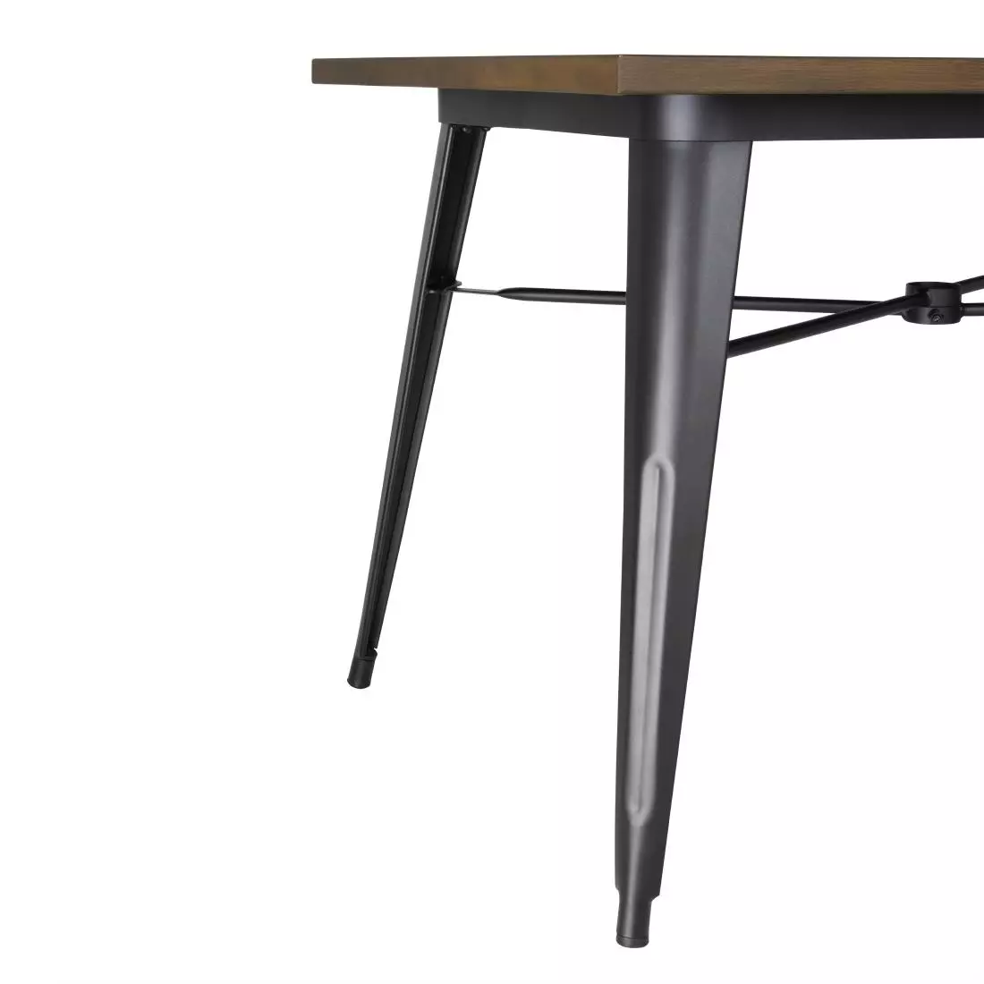 Een Bolero aluminium outdoor tafel 120x76x76cm donker houtdessin koop je bij ShopXPress