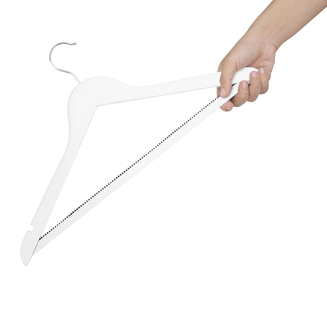 Een Bolero witte houten hangers (pak van 10) koop je bij ShopXPress