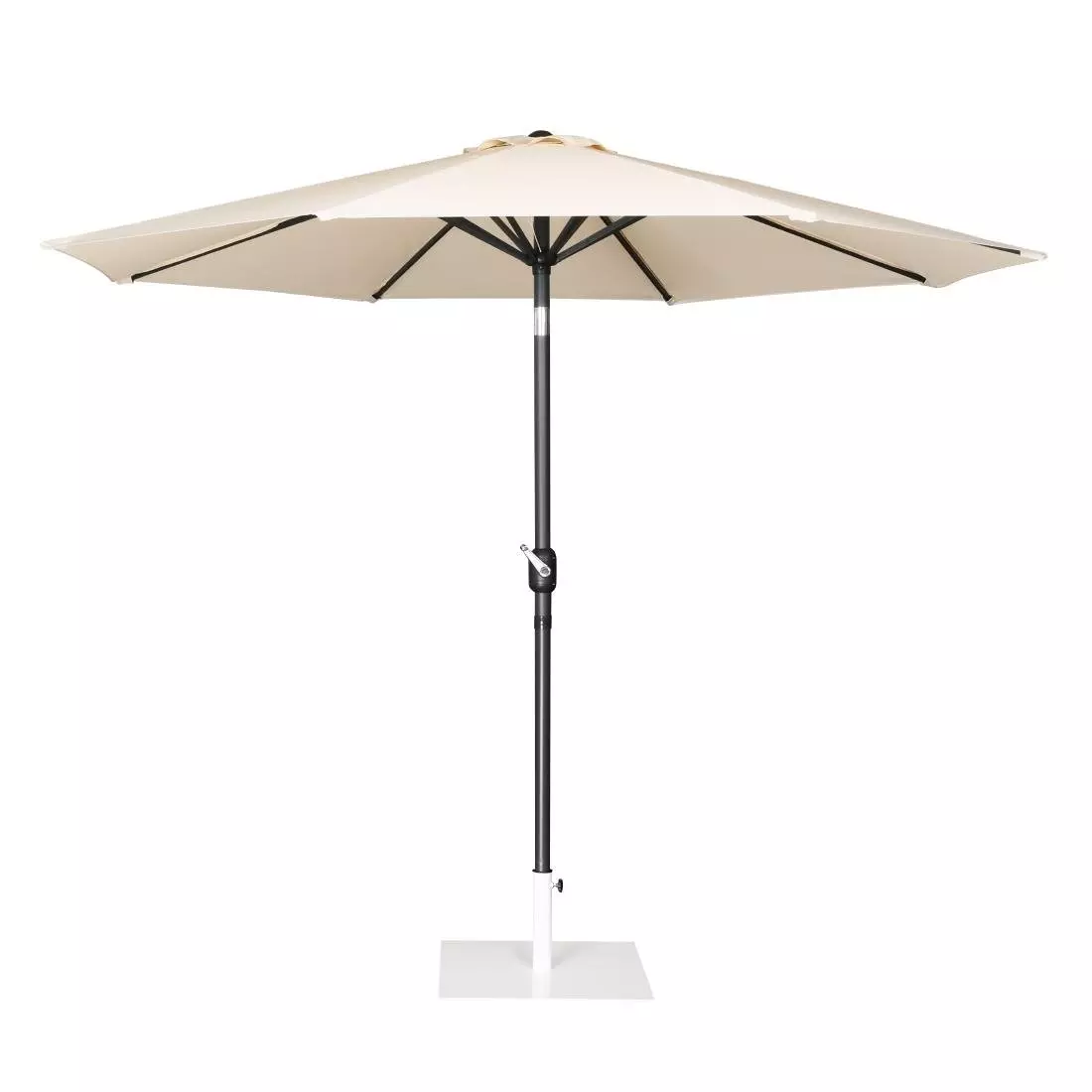 Een Bolero sevilla ronde parasol diameter 3 meter crème koop je bij ShopXPress