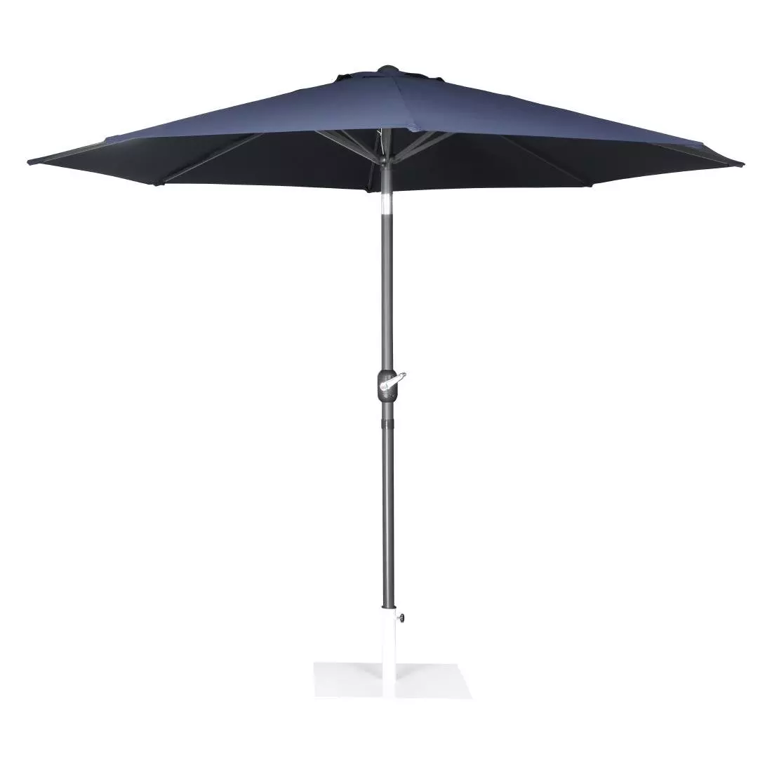 Een Bolero sevilla ronde parasol 3m diameter marineblauw koop je bij ShopXPress