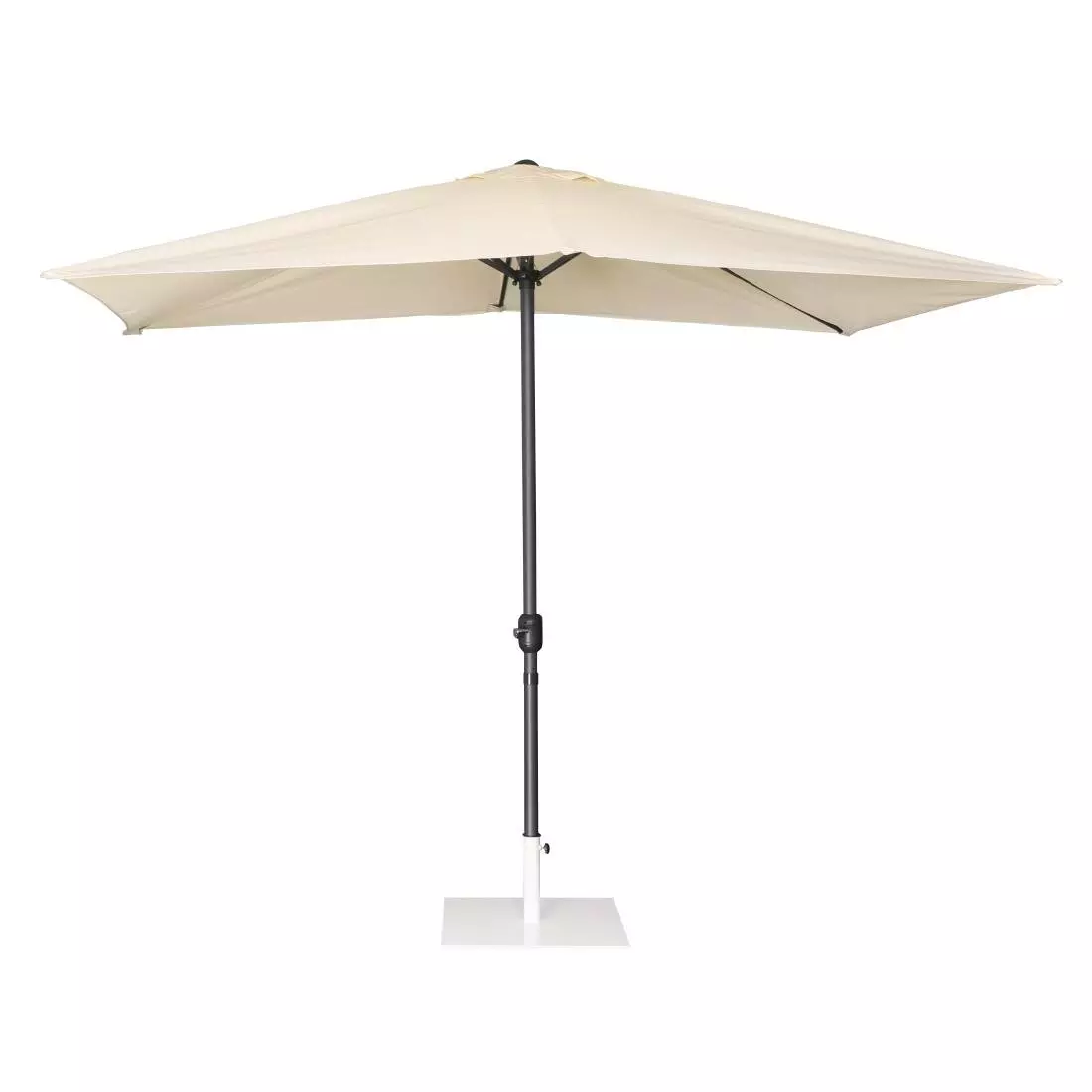 Een Bolero sevilla vierkante parasol 2x3m crème koop je bij ShopXPress