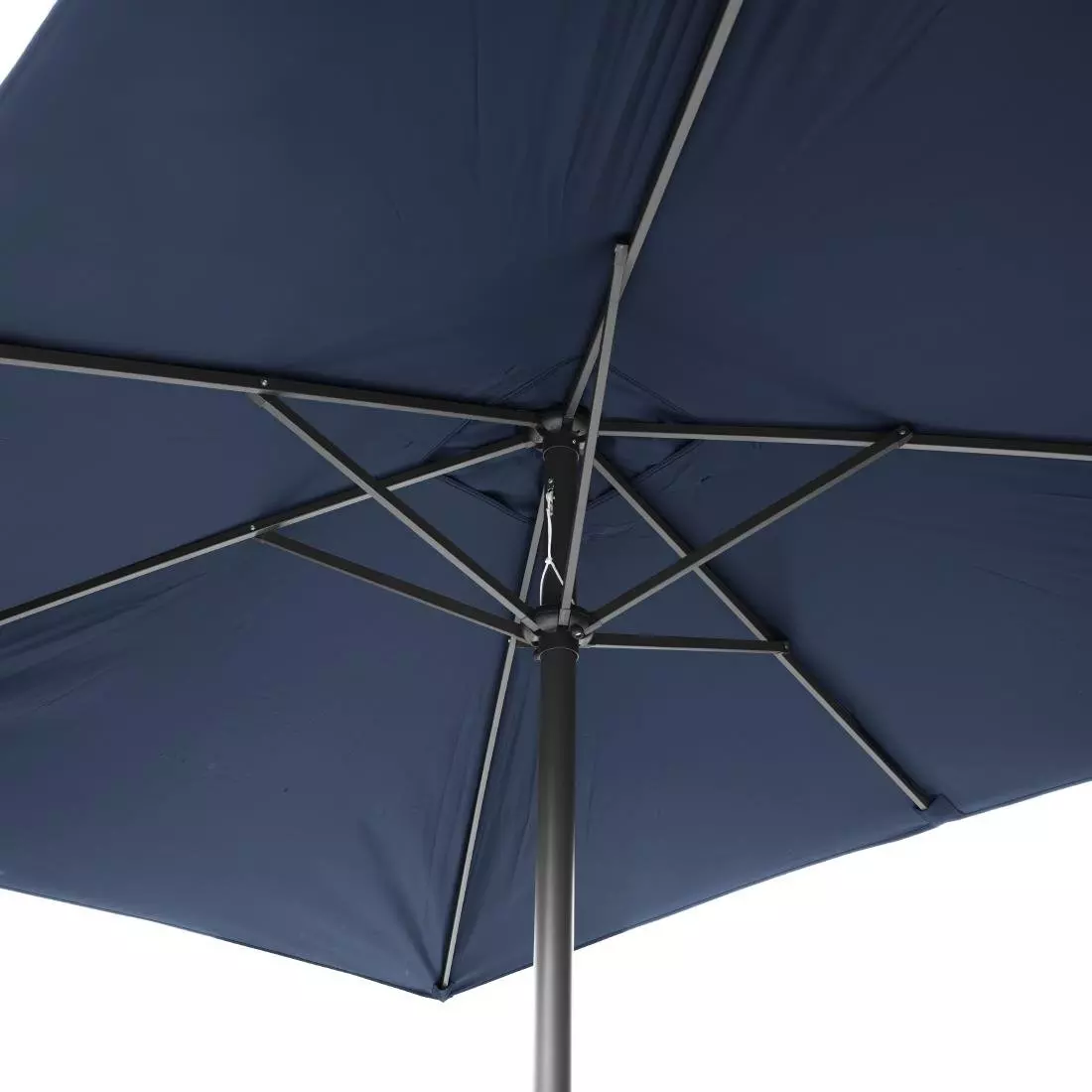 Een Bolero sevilla vierkante parasol 2x3m marineblauw koop je bij ShopXPress