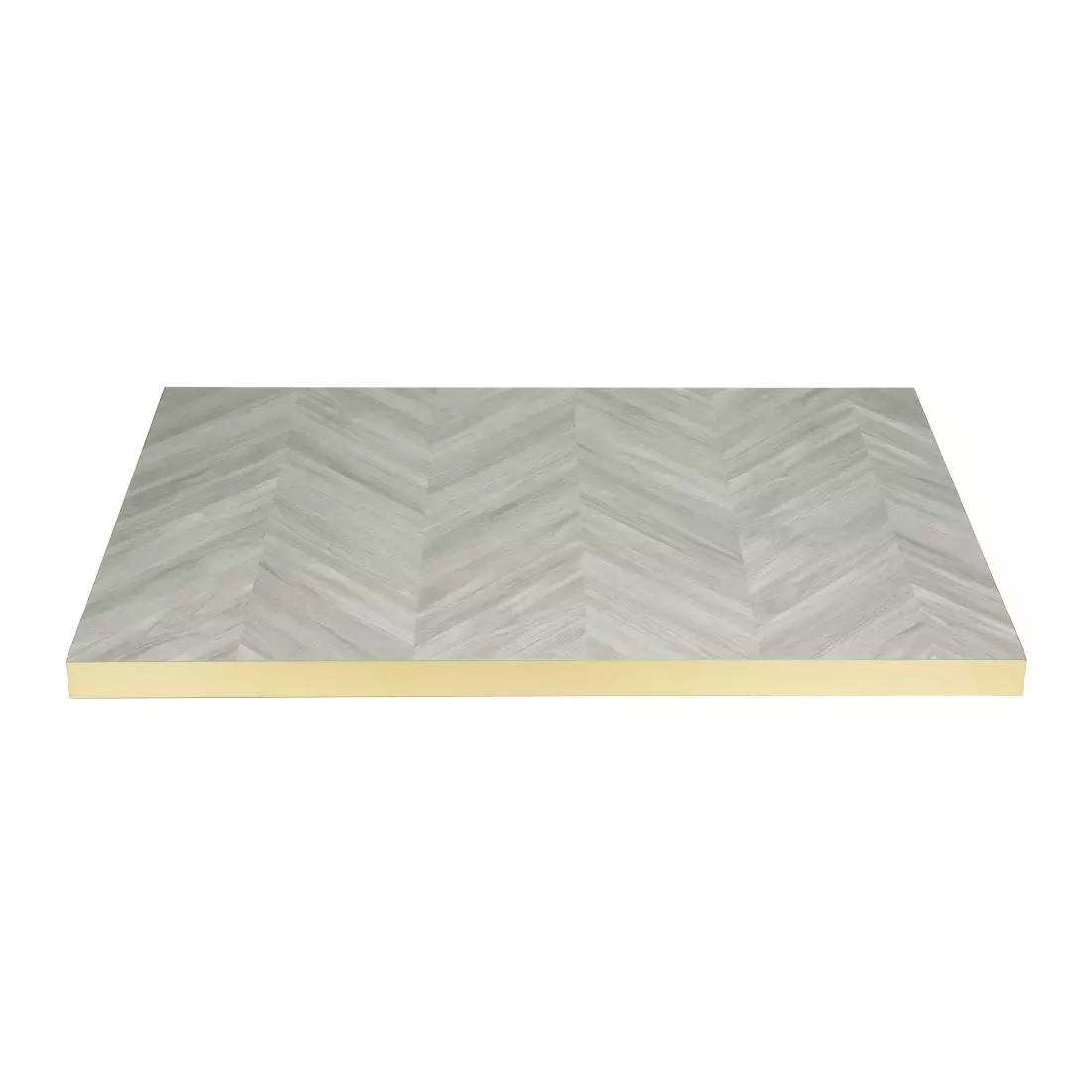 Een Bolero rechthoekig tafelblad chevron-ontwerp 1100 mm x 700 mm koop je bij ShopXPress