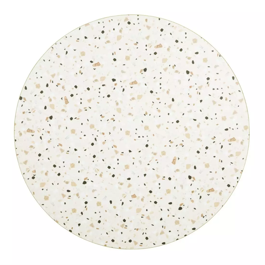 Een Bolero rond tafelblad in terrazzostijl, 600 mm koop je bij ShopXPress