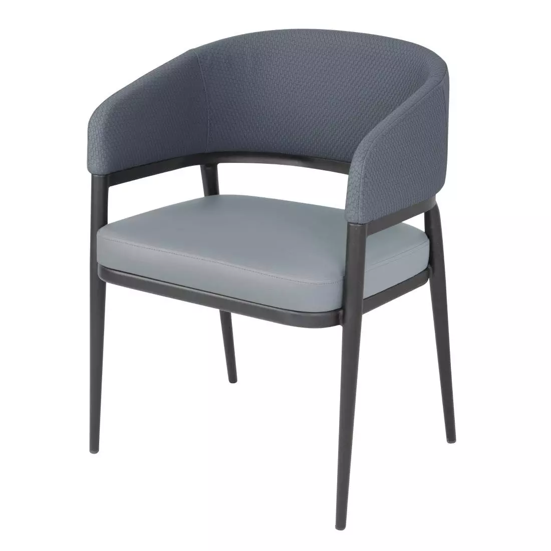 Een Bolero meridian binnenstoelen - steengrijs blauw (set van 2) koop je bij ShopXPress