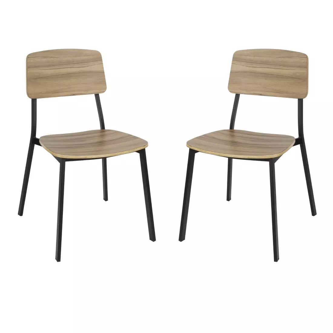 Een Bolero beaufort houten eetkamerstoelen (pak van 2) koop je bij ShopXPress